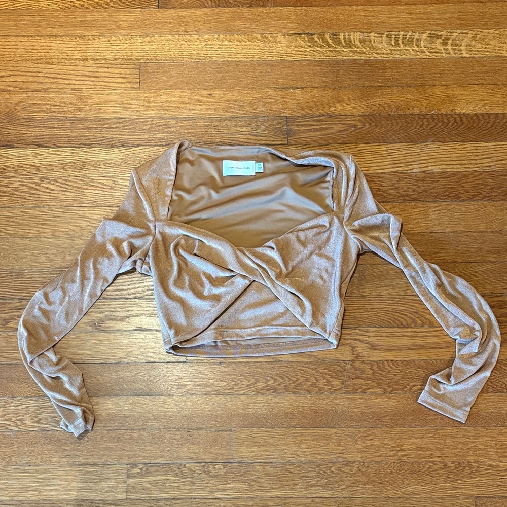 Significant Other Bambi Top in Oak